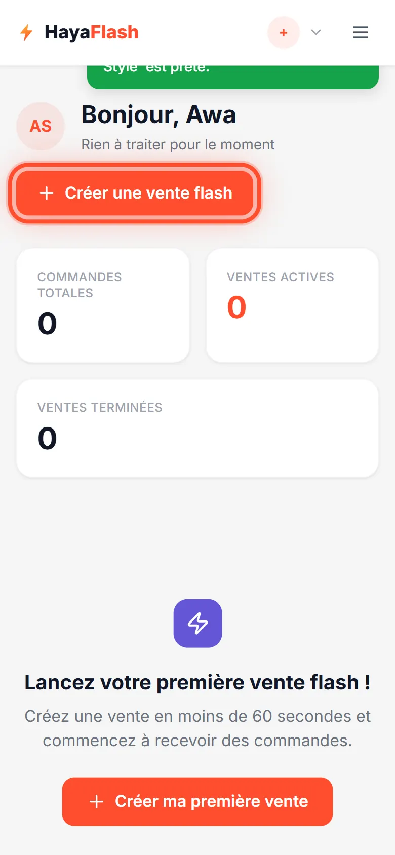 Ton tableau de bord