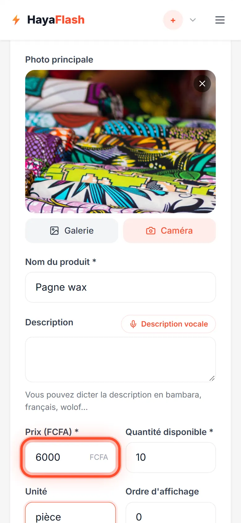 Prix et quantité